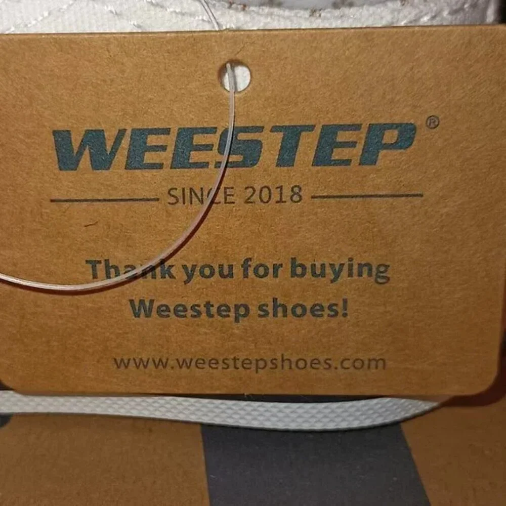 NWT Weestep Toddler Adjustable Lace Up Low Top Canvas Sneaker UNISEX Pink 9